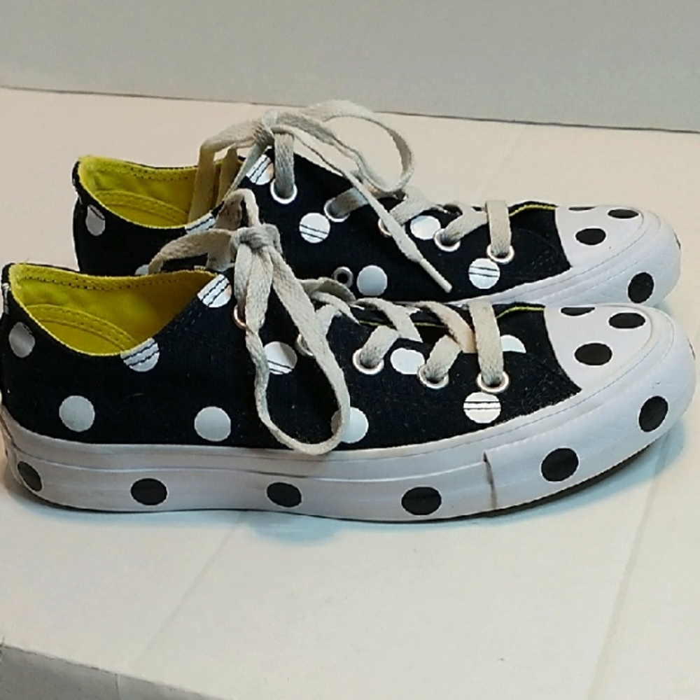 Polka Dot Converse Women's 5.5